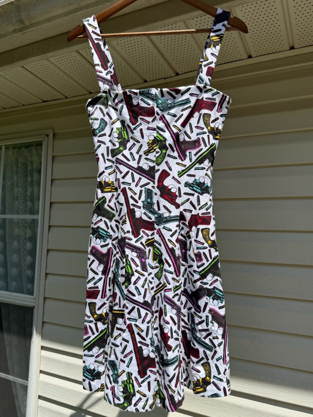 Betsey Johnson kiss kiss bang bang shorts romper size small